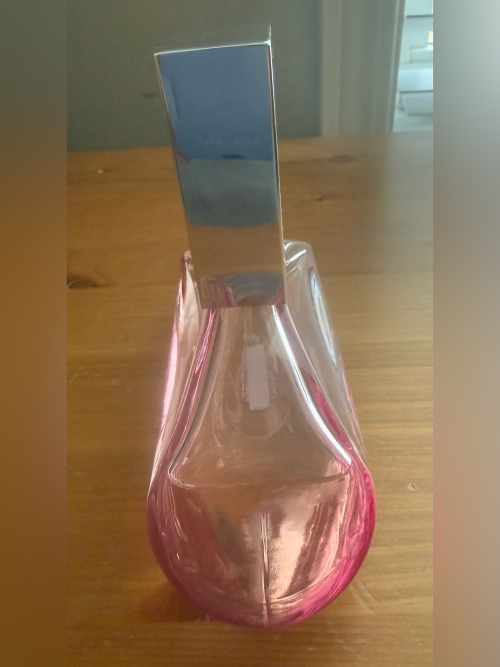 Calvin Klein Euphoria Blush Fragrance- Pink 3.3 oz Bottle with Silver Cap - Used - Picture 5 of 6